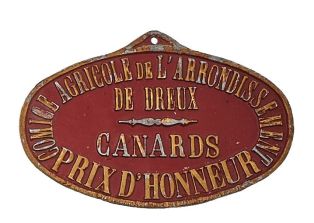 Prix d’honneur du comice agricole de l’arrondissement de Dreux Canards ; © Nicolas Franchot