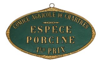 1er prix du comice agricole de Chartres Espèce porcine ; © Nicolas Franchot