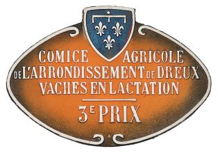 3e prix du comice agricole de l’arrondissement de Dreux Vaches en lactation ; © Nicolas Franchot