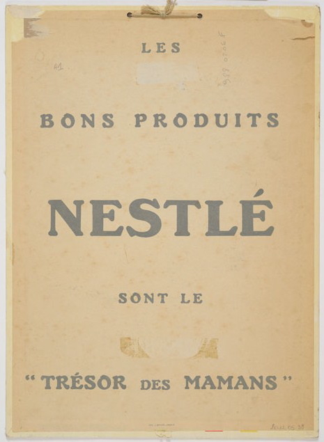 Lait "idéal" Nestlé