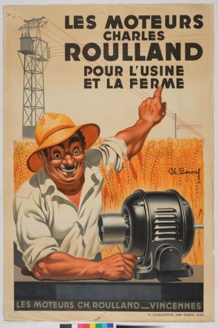 Les moteurs Charles Roulland pour l'usine et la ferme ; © F. Lauginie – Le Compa – 2013