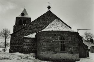 Eglise de Cheypode - Cantal - 1978 ; © J.-Y. Populu