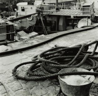 Port en Bessin, Calvados, 1967 ; © J.-Y. Populu