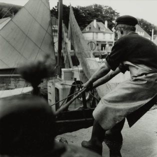 Port en Bessin, Calvados, 1967 ; © J.-Y. Populu