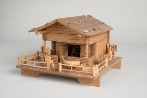 Ferme-chalet (miniature)
