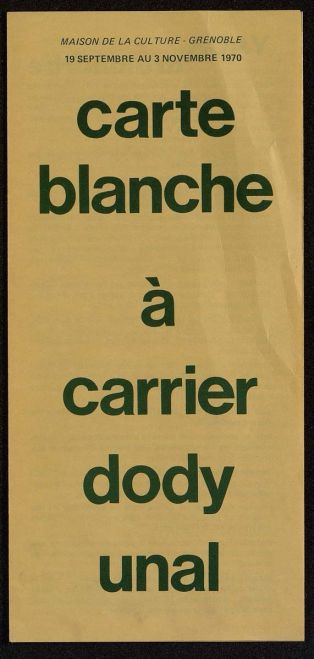 carte blanche à Carrier Doby Unal ; © Titulaire(s) des droits : MC2 Grenoble