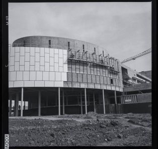 Maison de la culture de Grenoble vue de la construction ; © Titulaire(s) des droits : MC2 Grenoble