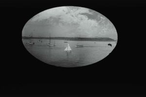 plaque de verre photographique ; Dinard : vue sur Saint-Servan-sur-Mer