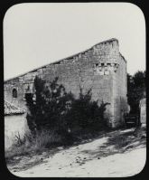 plaque de verre photographique ; Daignac, Moulin fortifié XII