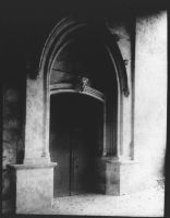 plaque de verre photographique ; Porte de Loupiac-de-Blaignac
