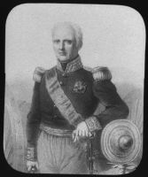 plaque de verre photographique ; Général Bugeaud