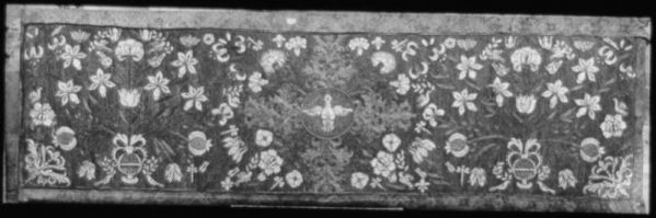 plaque de verre photographique ; Bourg, devant d’autel attribué à Anne d’Autriche