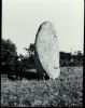 plaque de verre photographique ; Jugon-les-Lacs : menhir ...