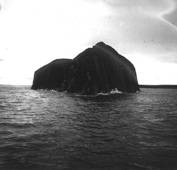 plaque de verre photographique ; Un des îlots Sidorova