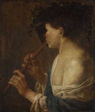 Pâtre jouant de la flûte ou Le flûtiste
