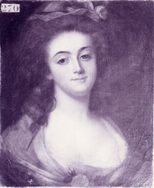 Portrait de femme, dit autrefois de Madame de Lamballe (1749-1792)