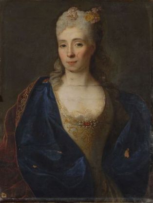 Portrait, dit autrefois de Marie-Anne de Mailly-Nesle, duchesse de Châteauroux (1717-1744)