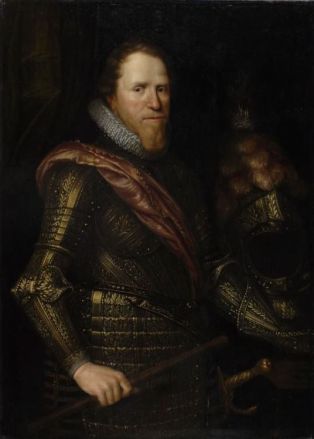 Maurice de Nassau (1567-1625), de trois quarts