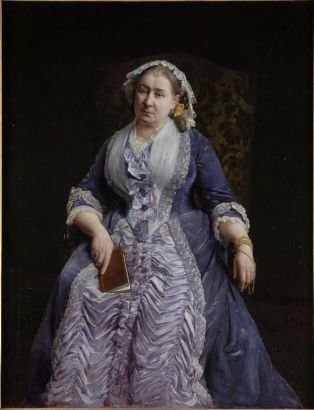 Madame Amédée Thierry, née Anne Gabrielle Breschet (morte à Paris le 30 mars 1893)
