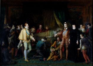 La mort du duc d'Anjou, fils de Henri II