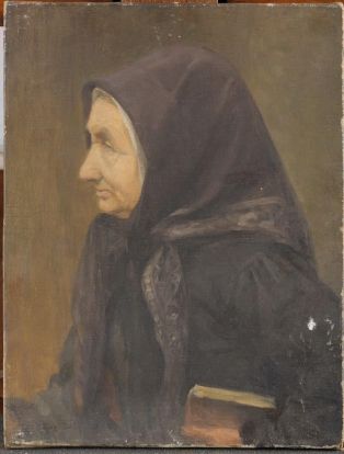 Portrait d'aïeule (Madame Roger Jourdain ?)