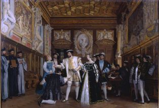 François Ier confère au Rosso les titres et bénéfices de l’abbaye de Saint-Martin, en récompense de ses travaux de décoration au palais de Fontainebleau.