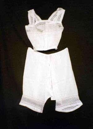 pantalon ; cache-corset
