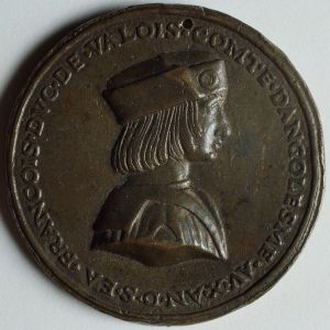 médaille ; médaille de François d'Angoulême, Duc de Valois