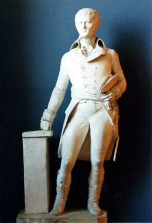 statuette ; Louis Antoine Ange Chicoilet de Corbigny, préfet de Loir-et-Cher (1771-1811)