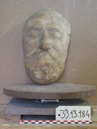 Masque ; Masque funéraire de M. Nobel