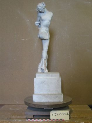 Statuette ; Bacchante dansant
