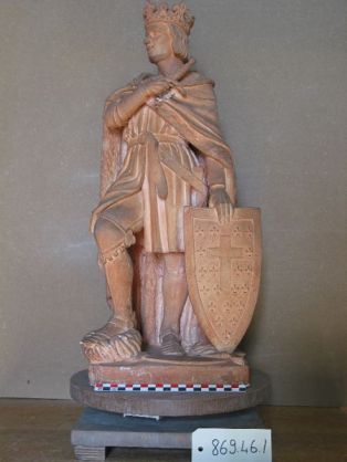 statue ; Saint Louis, statue en pied
