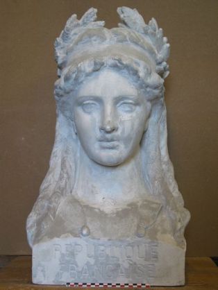 Buste ; Buste de Marianne - République Française