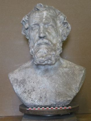 Buste ; Buste de philosophe antique