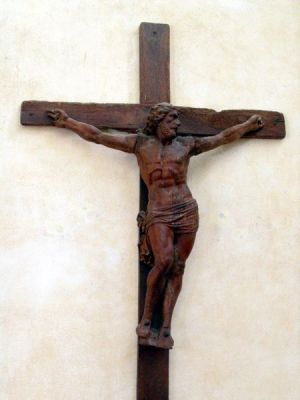 Statue ; Crucifix