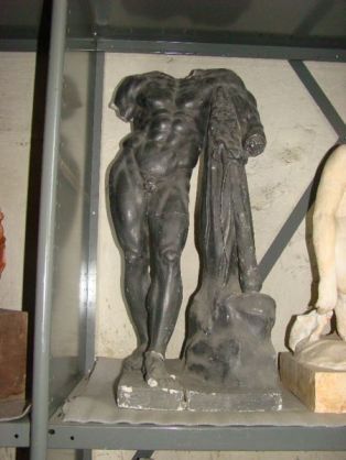 Statuette ; “Hercule Farnèse”