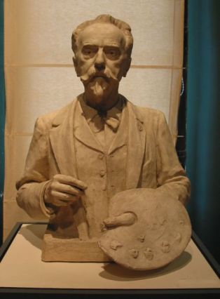 Buste ; Buste d’Eugène Gervais