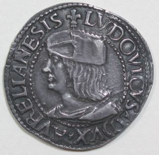teston d’argent ; Louis XII