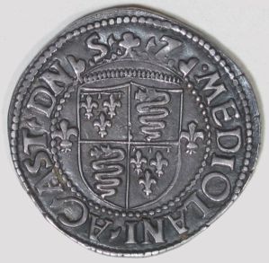 teston d’argent ; Louis XII