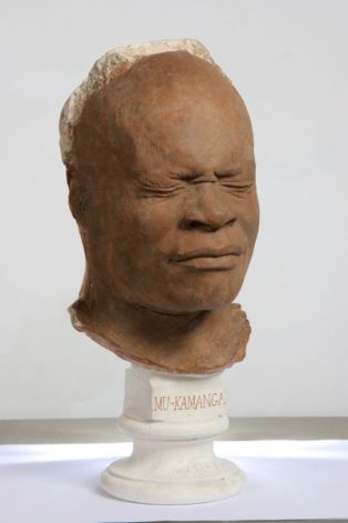 buste ethnographique ; masque de Mu-Kamanga