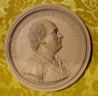médaillon ; Jacques Donatien Leray de Chaumont (1725-1803)