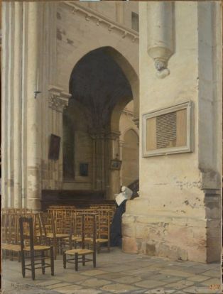 Intérieur de l'église Saint Nicolas de Blois