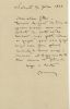 Lettre autographe signée de Maurice DUDEVANT-SAND à ses f...