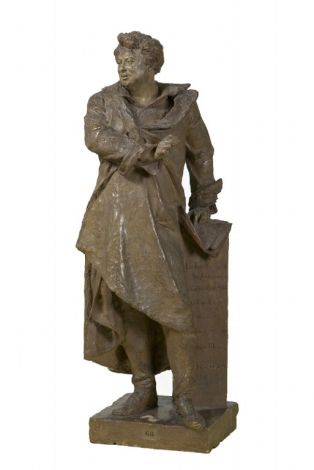 Maquette de la statue d'Alexandre Dumas