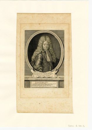 Loüis Phélypeaux / Marquis de la Vrillière, Ministre / et Secrétaire d’Etat, ancien Officier / de l’Ordre du St. Esprit. 1723 (titre inscrit) ; © inconnu
