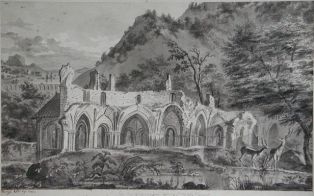 Ruine d’une Eglise non achevée dédiée a St Nicolas-d’Angers (titre inscrit)