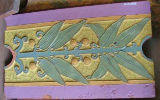 plaque décorative (élément) ; pilastre ; © BROSSIER-DUCLOS Julie