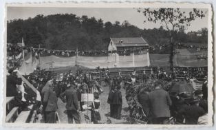 tirage photographique ; Pastorale de Roland - Deuxième représentation - Le 18 mai 1936 (vue du public)