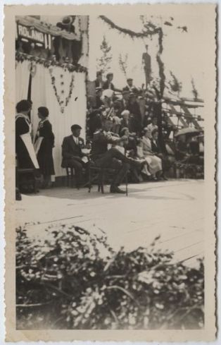 carte postale ; Pastorale de Roland - Deuxième représentation - Le 18 mai 1936 - Clarion (p1993)