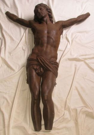 Christ en croix (titre d'usage) ; © DURUPT Annabelle